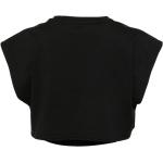 Zwarte Polyester adidas Aeroready Croptops Ronde hals  in maat L voor Dames 