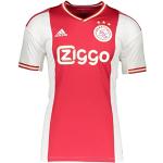 Rode adidas Ajax Amsterdam Nederlandse clubs V-hals  in maat XL voor Heren 