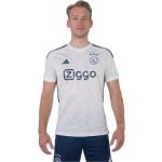 Witte Polyester adidas Ajax Amsterdam Geweven Nederlandse clubs  in maat S in de Sale 