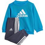 Blauwe Polyester adidas Kinderkleding setjes  in maat 98 