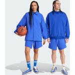 Blauwe adidas Basketbalartikelen  in maat XL met motief van Basketbal voor Heren 