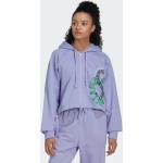 Paarse adidas Adidas by Stella McCartney Cropped sweaters  in maat XL in de Sale voor Dames 