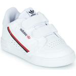 Witte adidas Continental 80 Lage sneakers  in 22 met Hakhoogte tot 3cm in de Sale voor Kinderen 