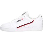 adidas Continental 80 J uniseks-kind Gymnastiekschoenen Sneaker,Wit (Ftwr White Scarlet Collegiate Navy),36 EU