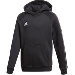 Zwarte Fleece adidas Core Kinder hoodies  in maat 128 voor Meisjes 
