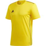 Gele Polyester adidas Core Voetbalshirts  in maat S voor Heren 