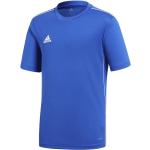 Blauwe Polyester adidas Core Kinder voetbalshirts  in maat 116 voor Meisjes 