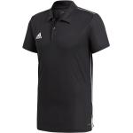 Zwarte Polyester adidas Core Poloshirts  in maat S voor Heren 