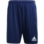 Blauwe Polyester adidas Core Fitness-shorts  in maat S voor Heren 