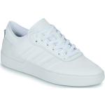 Witte Synthetische adidas Court Lage sneakers  in maat 46 met Hakhoogte tot 3cm voor Dames 