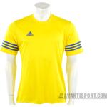 Klassieke Gele Polyester adidas Entrada Ademende Voetbalshirts  in maat S voor Heren 