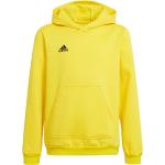 Gele Polyester adidas Entrada Kinder hoodies  in maat 152 voor Meisjes 