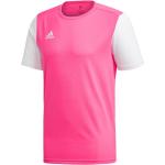 Roze Polyester adidas Voetbalshirts  in maat XS voor Heren 