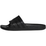 Zwarte adidas Adilette Sandalen  voor de Zomer  in maat 39,5 in de Sale 