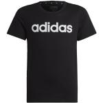 adidas Essentials Linear Logo Cotton Slim Fit T-shirt (korte mouw) voor meisjes