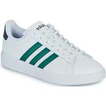 Witte Synthetische adidas Court Lage sneakers  in 43,5 met Hakhoogte tot 3cm in de Sale voor Dames 