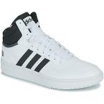 Witte Synthetische adidas Hoops Hoge sneakers  in maat 36 met Hakhoogte 3cm tot 5cm in de Sale voor Heren 