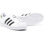 Witte Rubberen adidas Superstar Sneakers in de Sale voor Kinderen 