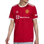Rode Polyester adidas Manchester United F.C. Engelse clubs  in maat L voor Heren 