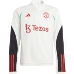 Witte Polyester adidas Manchester United F.C. Kinder T-shirts  in maat 128 