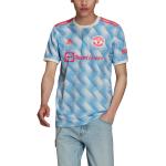 Blauwe Polyester adidas Manchester United F.C. Engelse clubs  in maat L voor Heren 