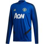 Blauwe Polyester adidas Manchester United F.C. Ademende Engelse clubs  in maat XL voor Heren 
