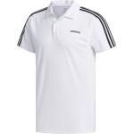 Witte Polyester adidas Performance Poloshirts voor Heren 