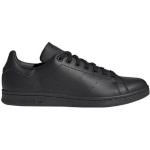 Zwarte Polyester adidas Stan Smith Herensneakers  in maat 44 met Hakhoogte tot 3cm met Klittenbandsluitingen in de Sale 