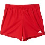 Rode Polyester adidas Voetbalshorts  in maat L voor Dames 