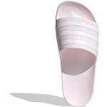 Sport Lichtroze Rubberen adidas Sportswear Platte sandalen  in 38 met Hakhoogte tot 3cm voor Dames 