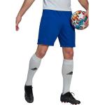 Blauwe Polyester adidas Performance Voetbalshorts  in maat 3XL voor Heren 