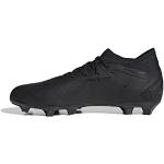 Zwarte adidas Predator Voetbalschoenen met vaste noppen  in maat 42,5 in de Sale voor Heren 