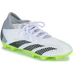 Witte adidas Predator Voetbalschoenen met vaste noppen  in maat 42 met Hakhoogte tot 3cm in de Sale voor Dames 