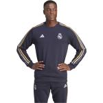 Donkerblauwe Badstoffen adidas Real Madrid Sweaters  in maat XS met motief van Madrid 
