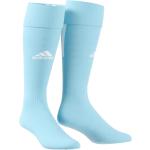 Lichtblauwe Lycra adidas Voetbalsokken  in maat S voor Dames 