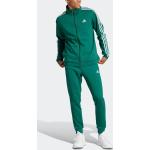 Donkergroene Fleece adidas Sportswear Trainingspakken  in maat M voor Heren 