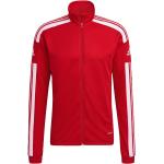 Rode Polyester adidas Squadra Trainingsjacks  in maat M voor Heren 