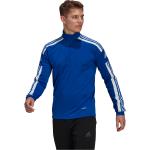 Blauwe Polyester adidas Squadra Overhemden   in maat XS in de Sale 