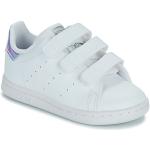 Witte Synthetische adidas Stan Smith Lage sneakers  in 23 met Hakhoogte tot 3cm in de Sale voor Kinderen 