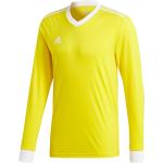 Gele Polyester adidas Gestreepte Voetbalshirts V-hals  in maat XXL voor Heren 