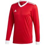 Rode Polyester adidas Gestreepte Voetbalshirts V-hals  in maat XL voor Heren 