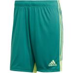 Groene Polyester adidas Voetbalshorts  in maat S voor Heren 
