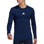 Blauwe Polyester adidas Voetbalshirts  in maat XL voor Heren 