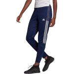 Blauwe Polyester adidas Voetbalbroeken  in maat XL voor Dames 