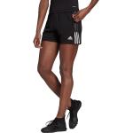 Zwarte Polyester adidas Fitness-shorts  in maat XS voor Dames 