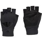 Zwarte Polyester adidas Fitness handschoenen  in maat M voor Dames 