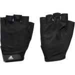 Zwarte Polyamide adidas Fitness handschoenen  in maat XL 