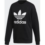 Retro Zwarte Badstoffen adidas Sweatshirts  in maat M in de Sale voor Dames 
