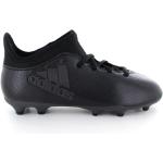 Zwarte Synthetische adidas Voetbalschoenen met vaste noppen  in maat 28 voor Meisjes 