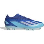 Lichtblauwe Lichtgewicht adidas Voetbalschoenen met vaste noppen  in maat 46 in de Sale 